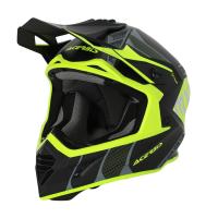 Acerbis Шлем кроссовый X-Track 22-06 Black/Fluo-Yellow в Москве