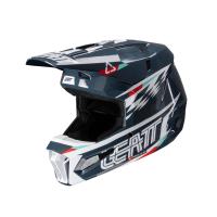 Leatt Шлем кроссовый Helmet Kit Moto 3.5 V25 Blue в Москве