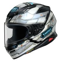 Shoei Мотошлем NXR 2 Fortress серо-черно-голубой в Москве