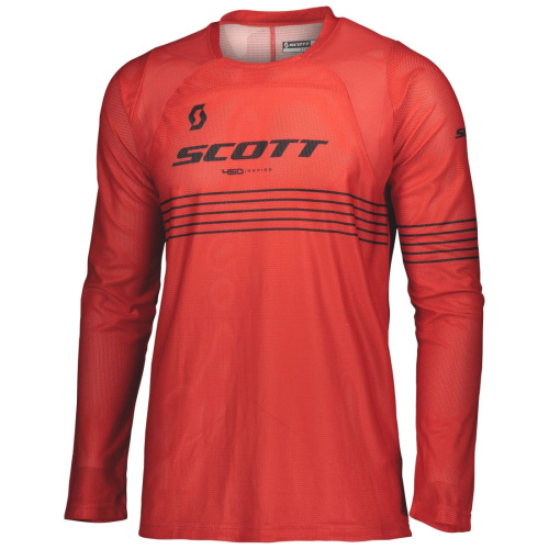 Scott Джерси 450 Angled Light red/black в Москве