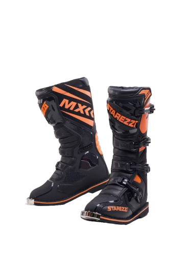 Starezzi Мотоботы Roma Black/Orange в Москве